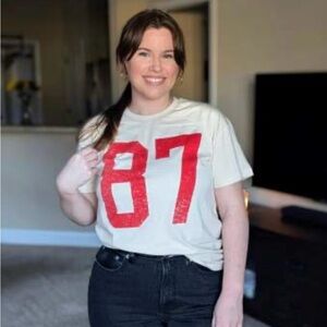 L #87 Travis Kelsey, Football, Chiefs Soft T-Shirt